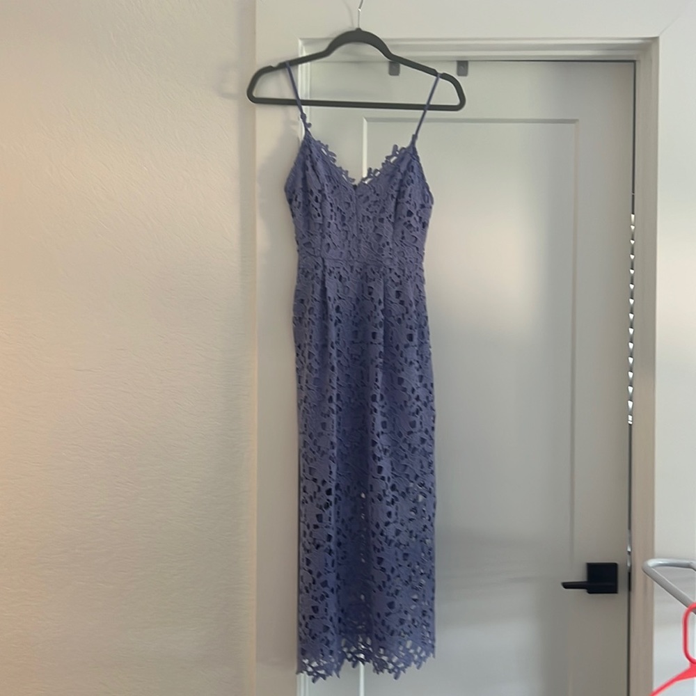 ASTR the label lace midi dress S